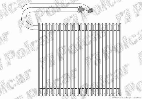 Polcar 5518P8-1 - Evaporatore, Climatizzatore autozon.pro