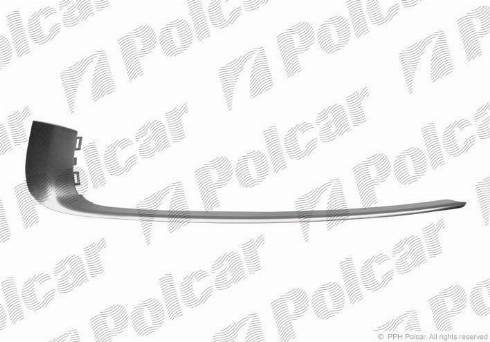 Polcar 5520277X - Modanatura decorativa / protettiva, Paraurti autozon.pro