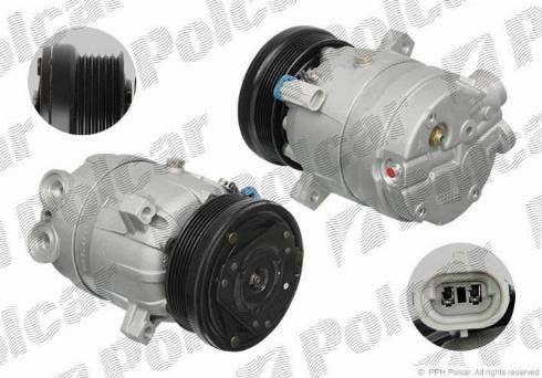 Polcar 5527KS1X - Compressore, Climatizzatore autozon.pro