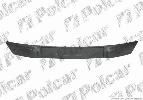 Polcar 55B1072X - Modanatura decorativa / protettiva, Paraurti autozon.pro