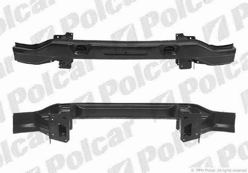 Polcar 504007-3 - Supporto, Paraurti autozon.pro