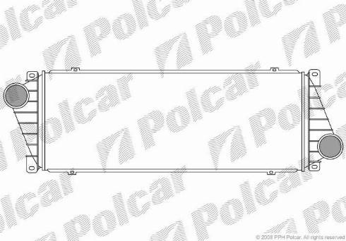 Polcar 5062J81X - Intercooler autozon.pro