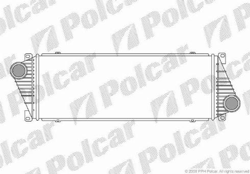 Polcar 5062J8-1 - Intercooler autozon.pro