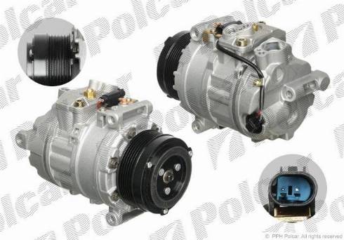 Polcar 5003KS-1 - Compressore, Climatizzatore autozon.pro