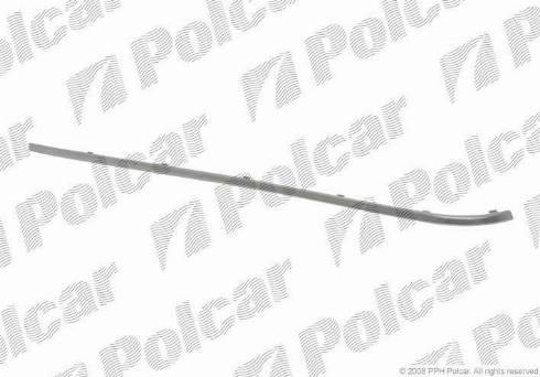 Polcar 50159611 - Modanatura decorativa / protettiva, Paraurti autozon.pro