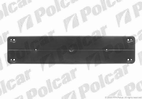 Polcar 50150711 - Supporto targa autozon.pro