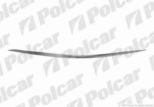 Polcar 501707-6 - Modanatura decorativa / protettiva, Paraurti autozon.pro