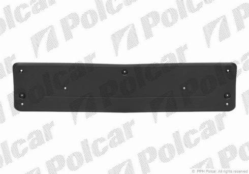 Polcar 50170710 - Supporto targa autozon.pro