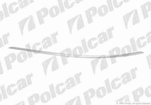 Polcar 50700721 - Modanatura decorativa / protettiva, Paraurti autozon.pro