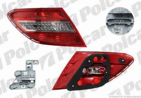 Polcar 5070882E - Luce posteriore autozon.pro