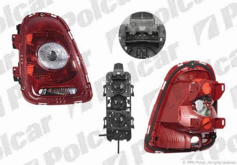 Polcar 510287-E - Luce posteriore autozon.pro