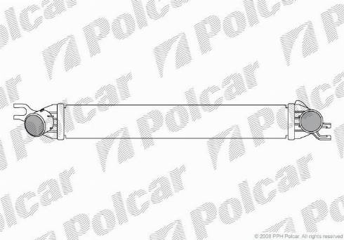 Polcar 5102J81X - Intercooler autozon.pro