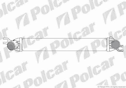 Polcar 5102J8-1 - Intercooler autozon.pro