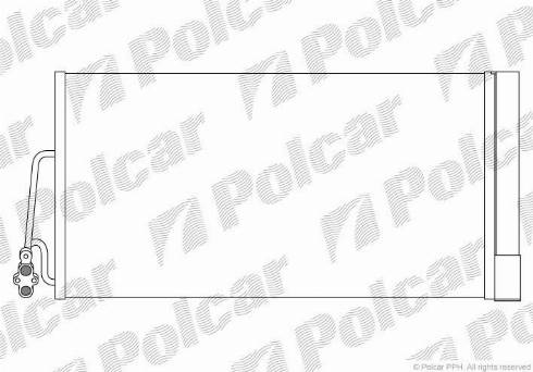 Polcar 5102K81X - Condensatore, Climatizzatore autozon.pro