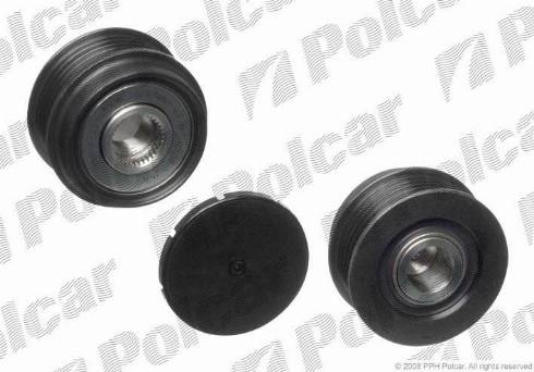 Polcar 535000410 - Puleggia cinghia, Alternatore autozon.pro