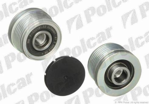 Polcar 535010510 - Puleggia cinghia, Alternatore autozon.pro