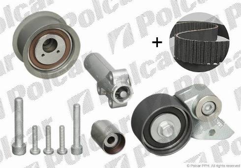 Polcar 530036610 - Kit cinghie dentate autozon.pro