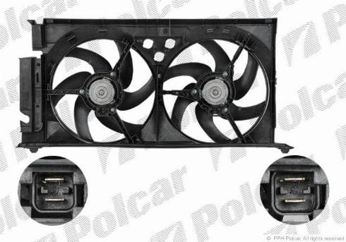 Polcar 579023W1 - Ventola, Raffreddamento motore autozon.pro