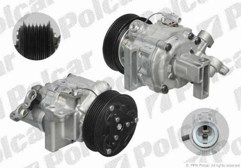 Polcar 5716KS1X - Compressore, Climatizzatore autozon.pro