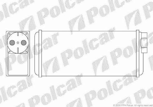 Polcar 6900N8-1 - Scambiatore calore, Riscaldamento abitacolo autozon.pro