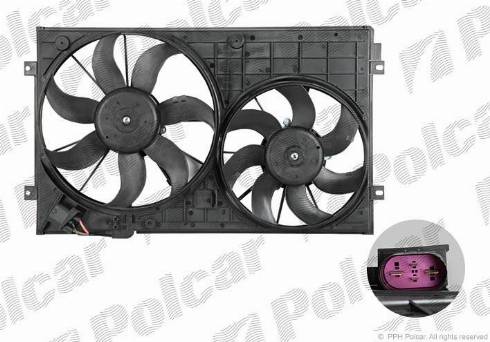 Polcar 692223W1-Q - Ventola, Raffreddamento motore autozon.pro