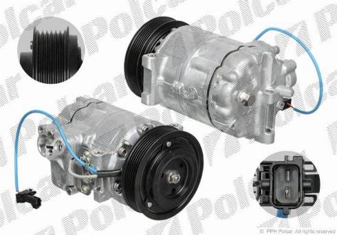 Polcar 6523KS1X - Compressore, Climatizzatore autozon.pro