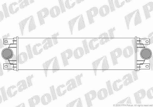 Polcar 6041J81X - Intercooler autozon.pro