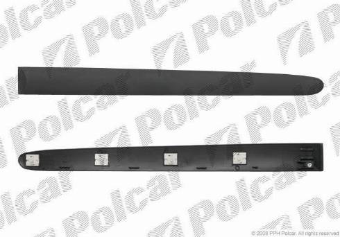 Polcar 60070042 - Modanatura decorativa / protettiva, Portiera autozon.pro