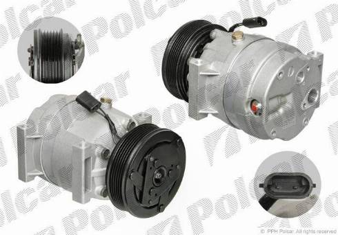 Polcar 6007KS-1 - Compressore, Climatizzatore autozon.pro