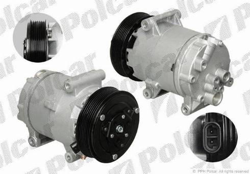 Polcar 6012KS-2 - Compressore, Climatizzatore autozon.pro