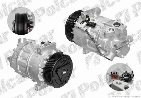 Polcar 6039KS1X - Compressore, Climatizzatore autozon.pro