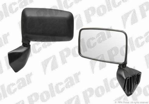 Polcar 603151-M - Specchio retrovisore esterno autozon.pro