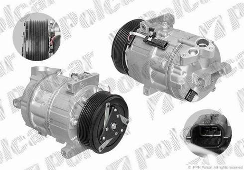 Polcar 6038KS1X - Compressore, Climatizzatore autozon.pro