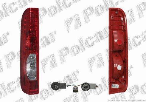 Polcar 602787-E - Luce posteriore autozon.pro