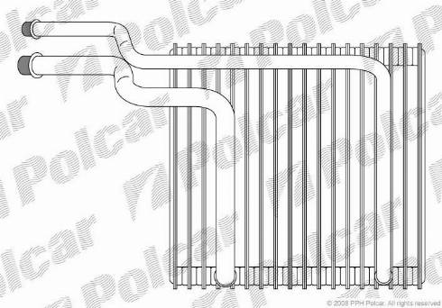 Polcar 6070P8-1 - Evaporatore, Climatizzatore autozon.pro