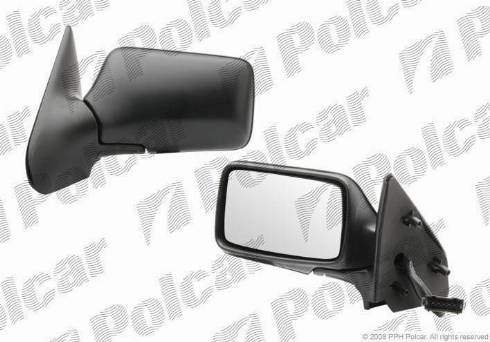 Polcar 6713514E - Vetro specchio, Specchio esterno autozon.pro