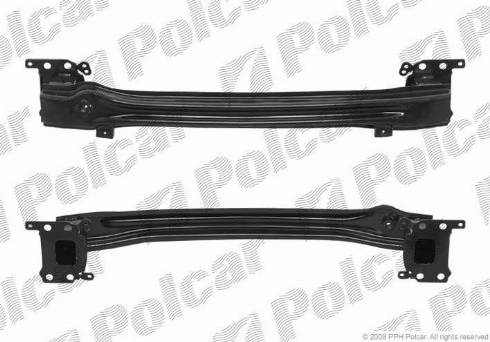 Polcar 672607-3 - Supporto, Paraurti autozon.pro