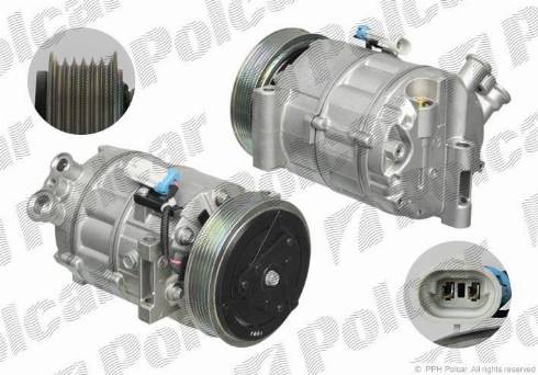 Polcar 1411KS1X - Compressore, Climatizzatore autozon.pro