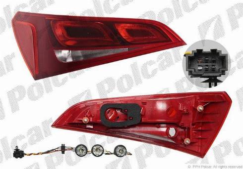 Polcar 1365872U - Luce posteriore autozon.pro