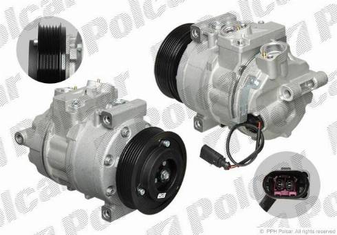 Polcar 1334KS-1 - Compressore, Climatizzatore autozon.pro