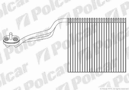 Polcar 1334P8-2 - Evaporatore, Climatizzatore autozon.pro