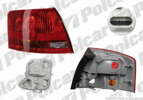 Polcar 1335872E - Luce posteriore autozon.pro