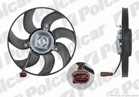 Polcar 133123U3-1 - Elettromotore, Ventola radiatore autozon.pro