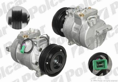 Polcar 1324KS-5 - Compressore, Climatizzatore autozon.pro