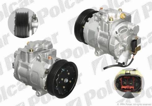 Polcar 1323KS-4 - Compressore, Climatizzatore autozon.pro