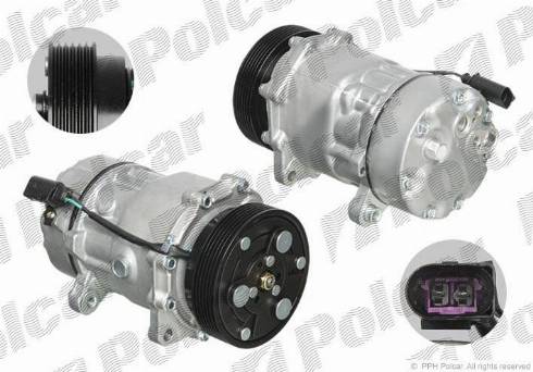 Polcar 1323KS-1 - Compressore, Climatizzatore autozon.pro