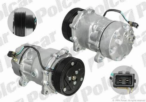 Polcar 1323KS-3 - Compressore, Climatizzatore autozon.pro