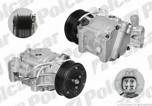 Polcar 8114KS-1 - Compressore, Climatizzatore autozon.pro