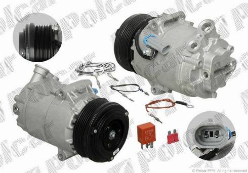 Polcar 8FK351135831 - Compressore, Climatizzatore autozon.pro