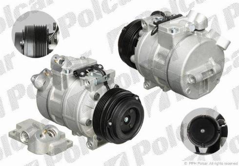 Polcar 8FK351176501 - Compressore, Climatizzatore autozon.pro